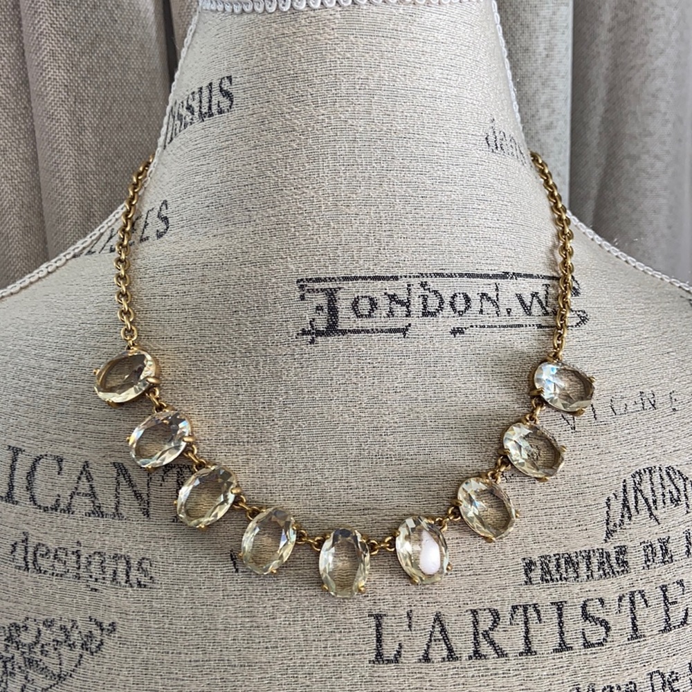 J. Crew Beaded Statement Necklace